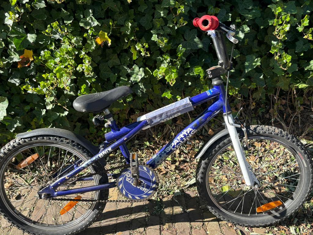 Stoere Sparta BMX, Fietsen en Brommers, Fietsen | Crossfietsen en BMX, Ophalen, Zo goed als nieuw, Staal