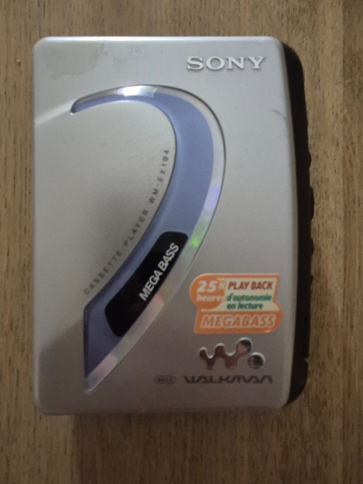 Sony WM-EX194 Walkman Cassettespeler met Mega Bass, Ophalen of Verzenden, Walkman