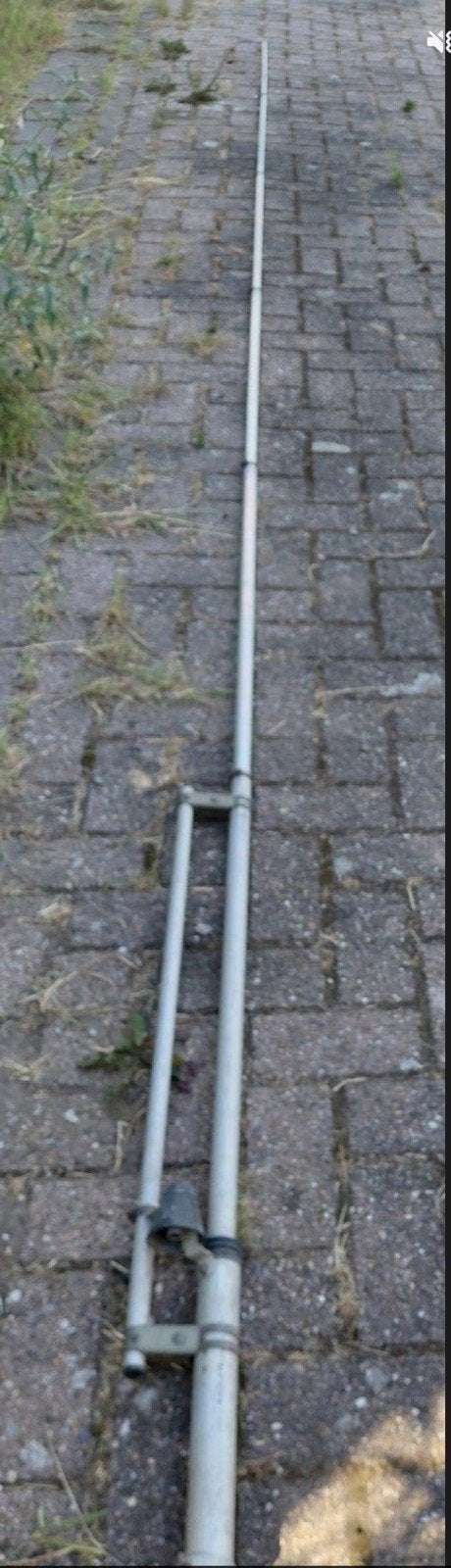 Amerikaanse antenne 27Mc.: hoogte: 6 meter., Telecommunicatie, Ophalen of Verzenden, Gebruikt, Antenne