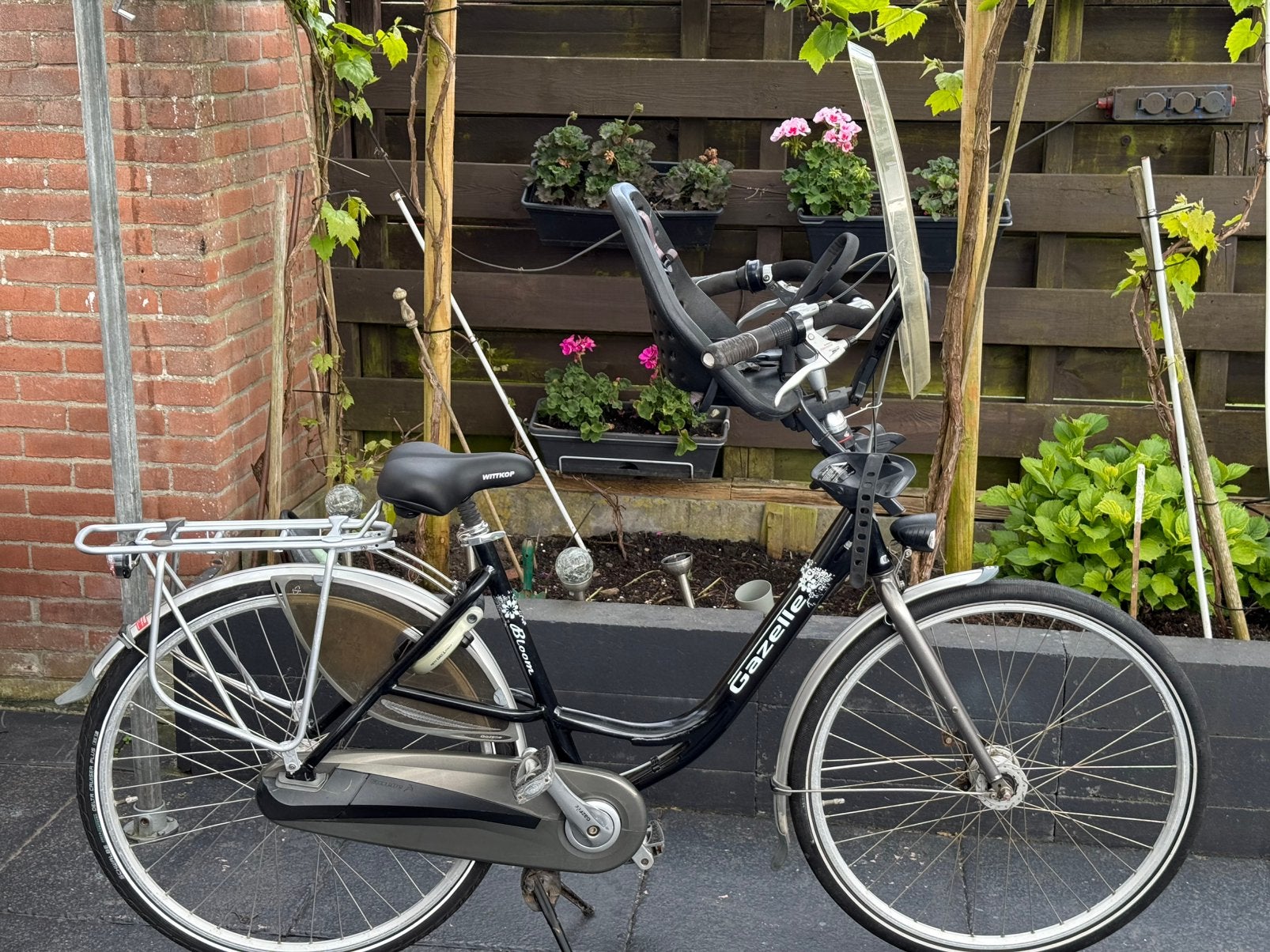Gazelle Bloom Moederfiets framemaat 53 cm, Fietsen en Brommers, Fietsen | Dames | Moederfietsen, Ophalen, 53 tot 56 cm, Versnellingen