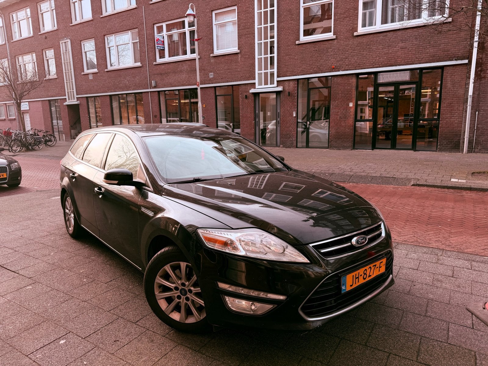 Ford Mondeo 1.6 Tdci 85KW Wagon 2012 Zwart, Auto's, Voorwielaandrijving, 4 cilinders, Mondeo, Stationwagon