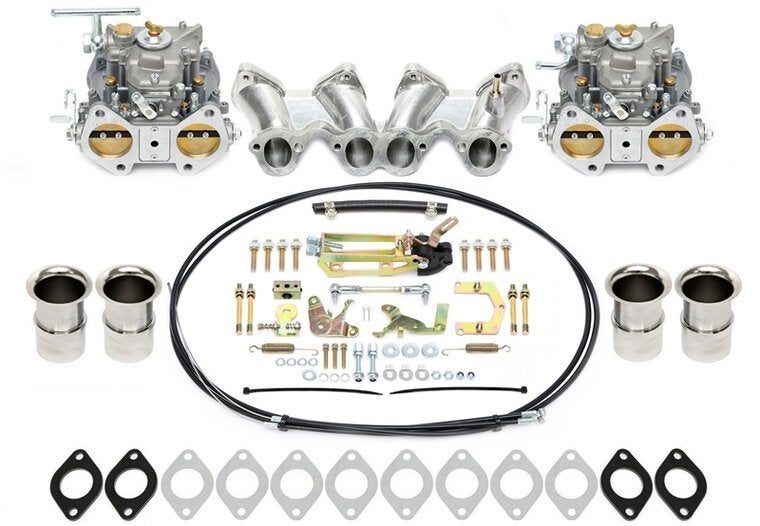 Set 40 mm DCOE dubbele carburateurs VW 8V, Ophalen of Verzenden, Bolku Tuning, Info@bolku.nl, 6851TB