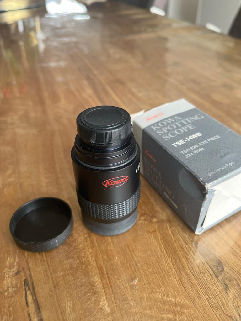 Kowa Spotting Scope Oculair TSE-14WB 32x Wide, Audio, Tv en Foto, Optische apparatuur | Telescopen, Ophalen, Zo goed als nieuw
