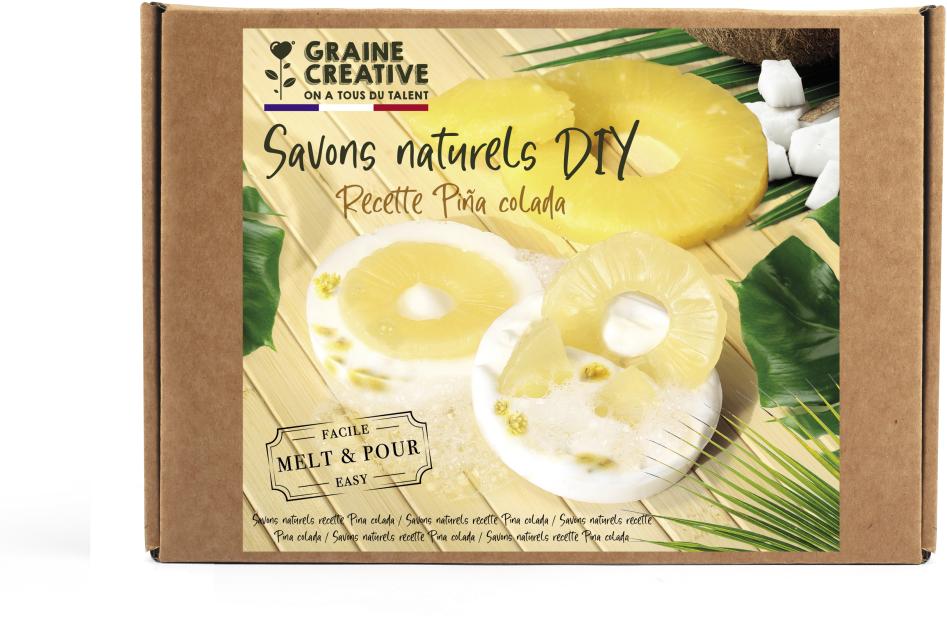 Zeep maken - Totaal DIY pakket - Set Pina Colada, Ophalen of Verzenden, Nieuw, Knutselwerk