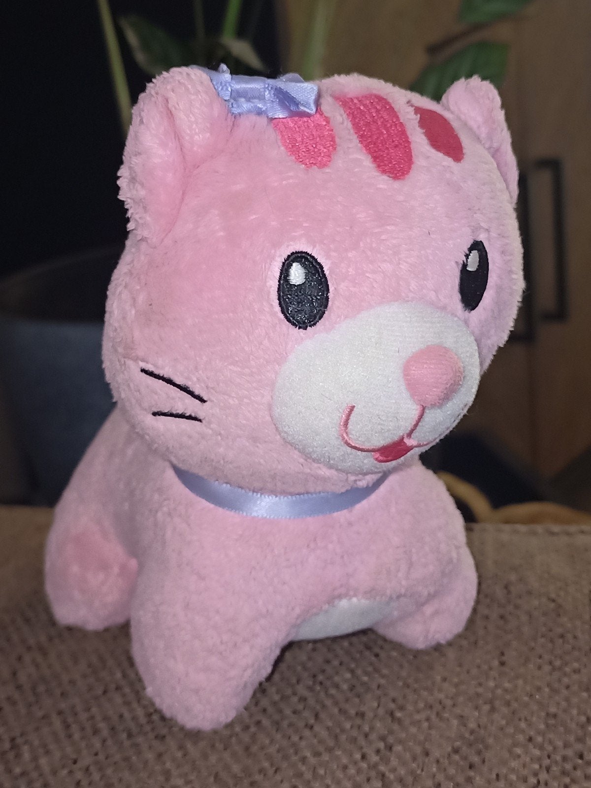 Vtech roze poes., Gebruikt, Overige merken, Overige karakters, Ophalen of Verzenden