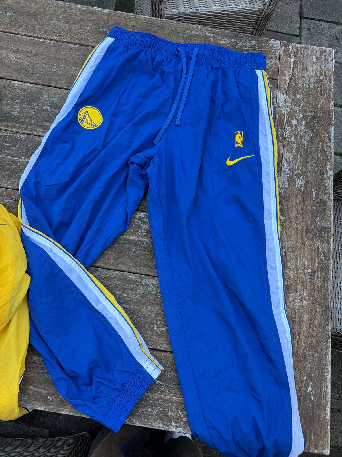 Vintage Nike NBA Golden State Warriors Trainingspak XL, Blauw, Maat 56/58 (XL), Ophalen of Verzenden, Zo goed als nieuw