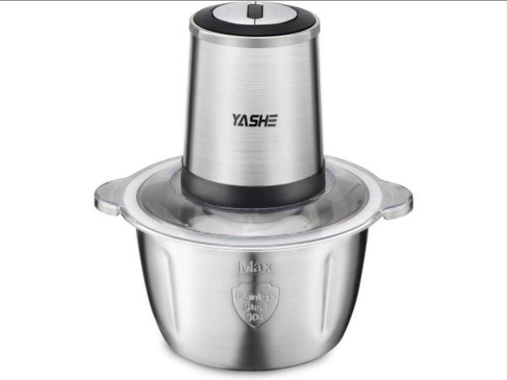 YASHE 500W Food Chopper 1.8 liter - Nieuw in doos, 1 tot 2 liter, 2 snelheden, Nieuw, Ophalen of Verzenden