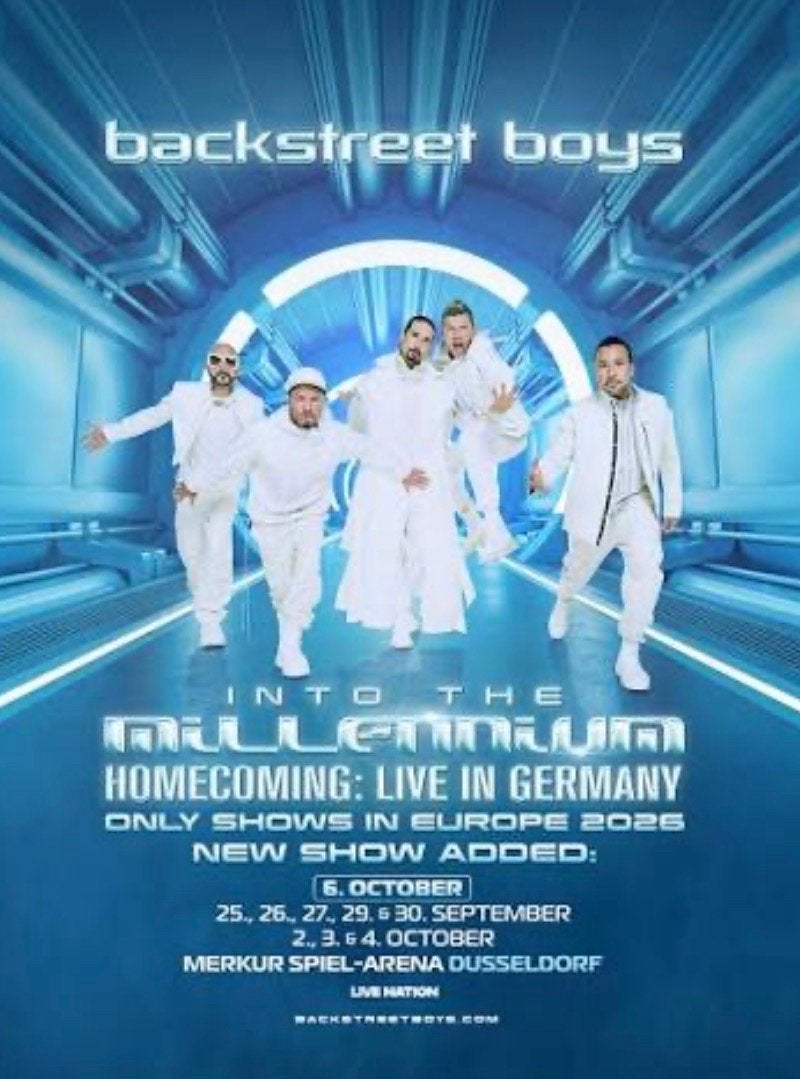 Backstreet boys rolstoel tickets dusseldorf 26-09-2026, Tickets en Kaartjes, Twee personen, September