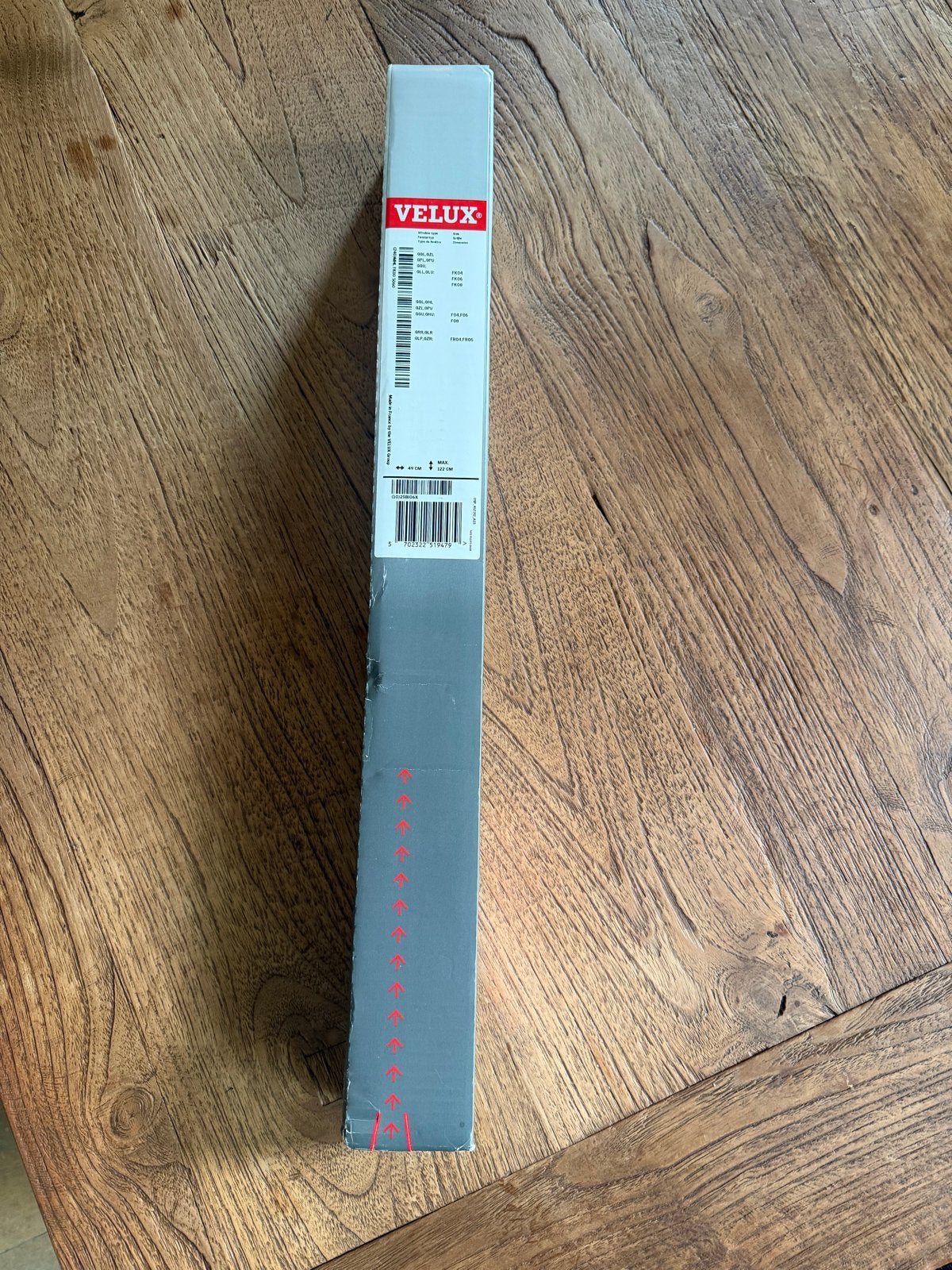 Velux MHL Buitenzonwering - Nieuw in doos 49 x 122, Minder dan 100 cm, 100 tot 150 cm, Nieuw, Ophalen of Verzenden