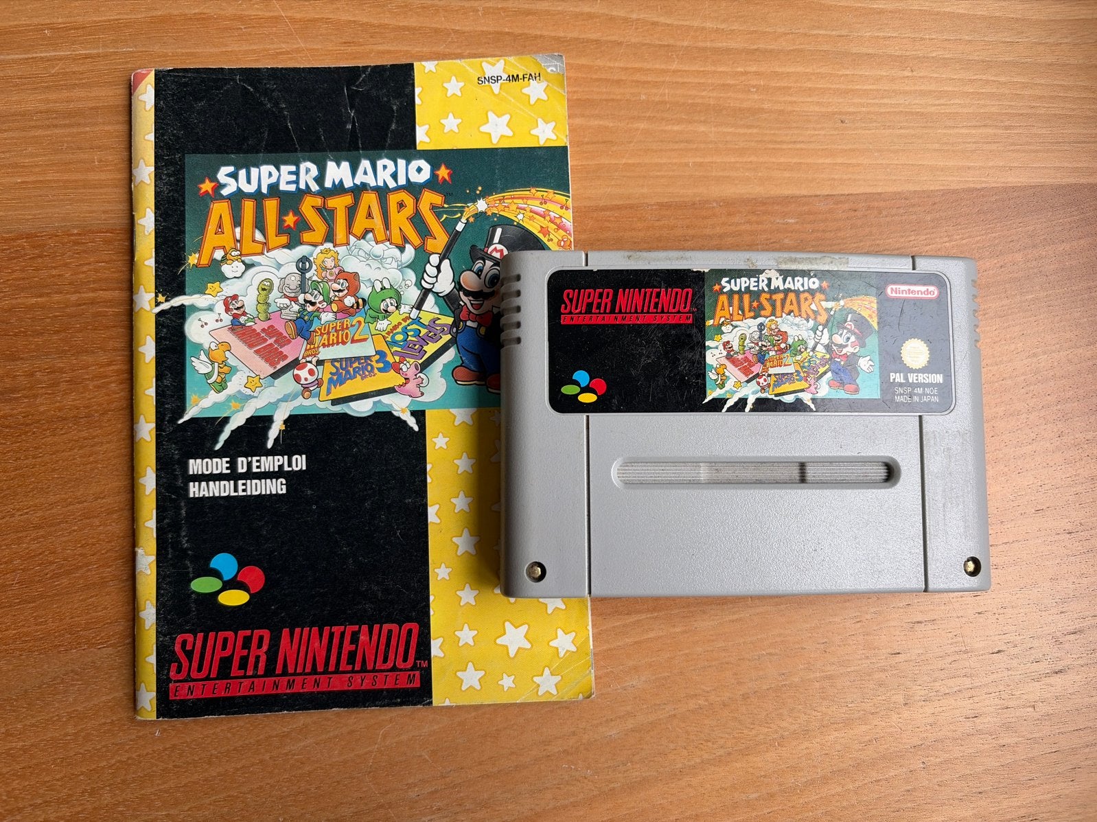 Super Mario All-Stars SNES - Compleet met handleiding, Gebruikt, 1 speler, Ophalen of Verzenden, Vanaf 3 jaar