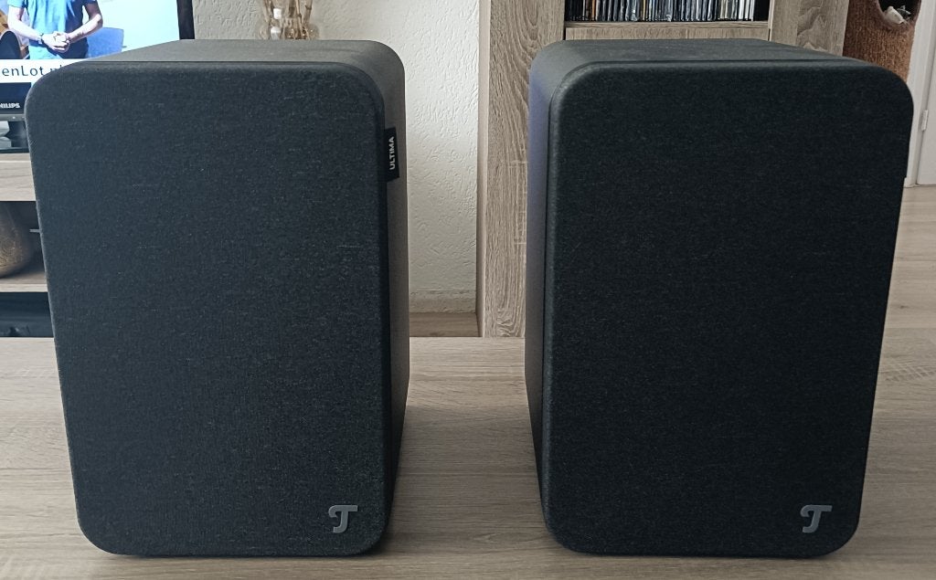 Teufel Ultima mk4, Audio, Tv en Foto, Luidsprekers, Zo goed als nieuw, 60 tot 120 watt, Boekenplank luidspreker, Ophalen