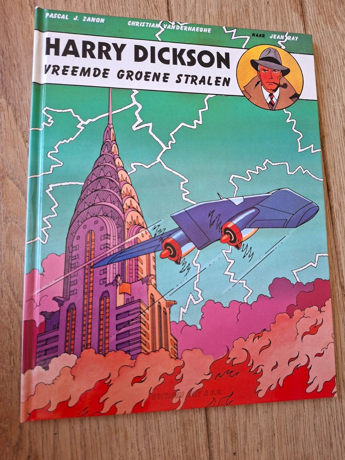 Harry Dickson nr. 5  - Vreemde groene stralen - HC, Eén stripboek, Ophalen of Verzenden, Nieuw, C. Vanderhaeghe; P.J. Zanon