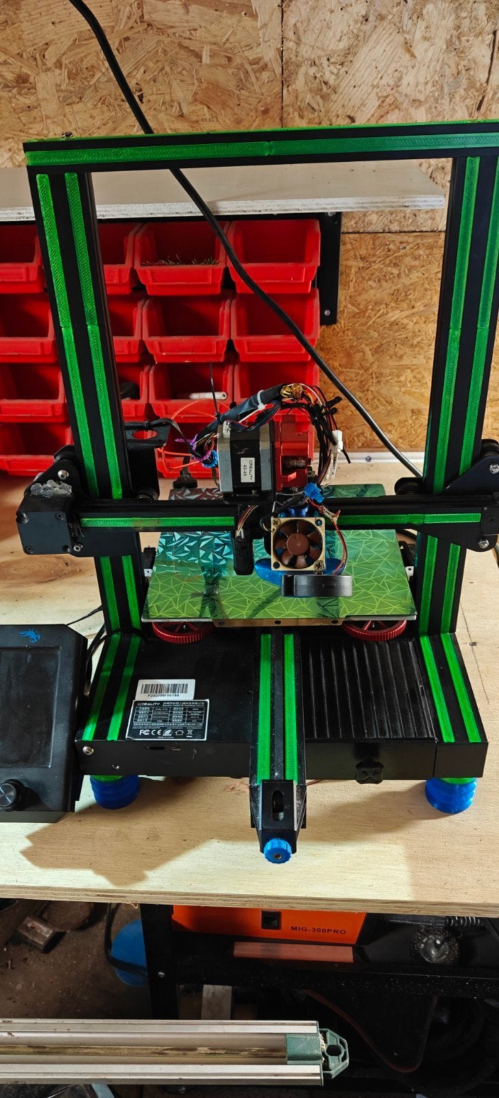 Ender 3v2  met BLTouch, Dual Z, Direct Drive, High Flow Nozz, Gebruikt, Ophalen of Verzenden, Filament, Creality