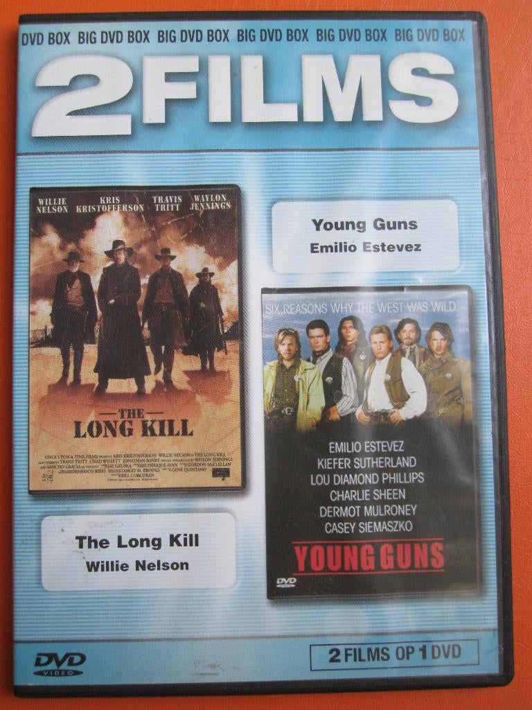 The Long Kill + Young Guns (2 films op 1 DVD), Vanaf 12 jaar, Ophalen of Verzenden, Zo goed als nieuw, Boxset