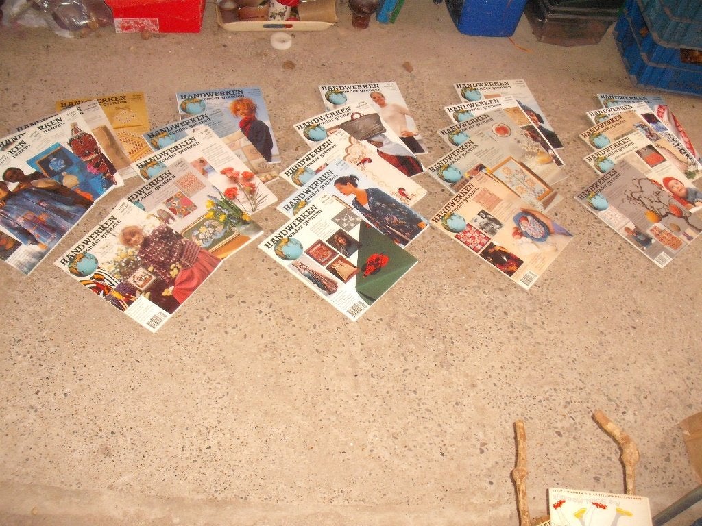 25x Handwerken zonder grenzen 1995 1996 1997 1998 1999 1koop, Ophalen, Zo goed als nieuw, Overige typen