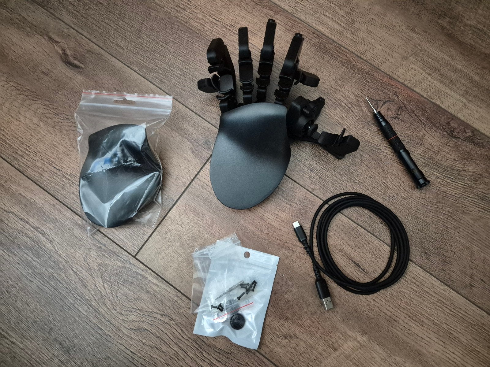 Azeron Cyborg ll zwart, links, Computers en Software, Toetsenborden, Zo goed als nieuw, Overige indelingen, Bedraad, Ergonomisch