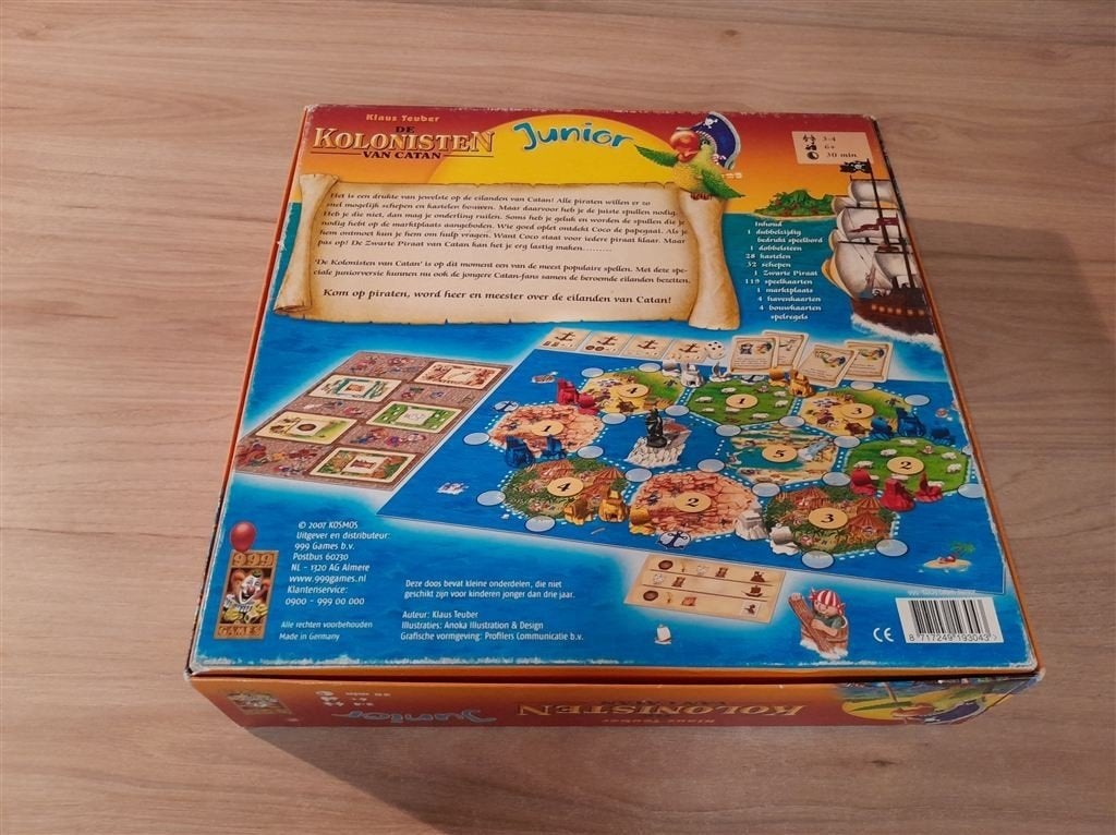 De kolonisten van catan junior - 999 games - s5523, Verzenden, Zo goed als nieuw