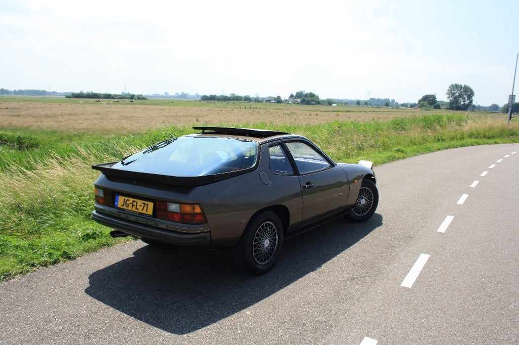Porsche 924 2.0 Coupe 1982 Bruin - in top staat, Auto's, Zwart, 4 cilinders, Bruin, 1070 kg