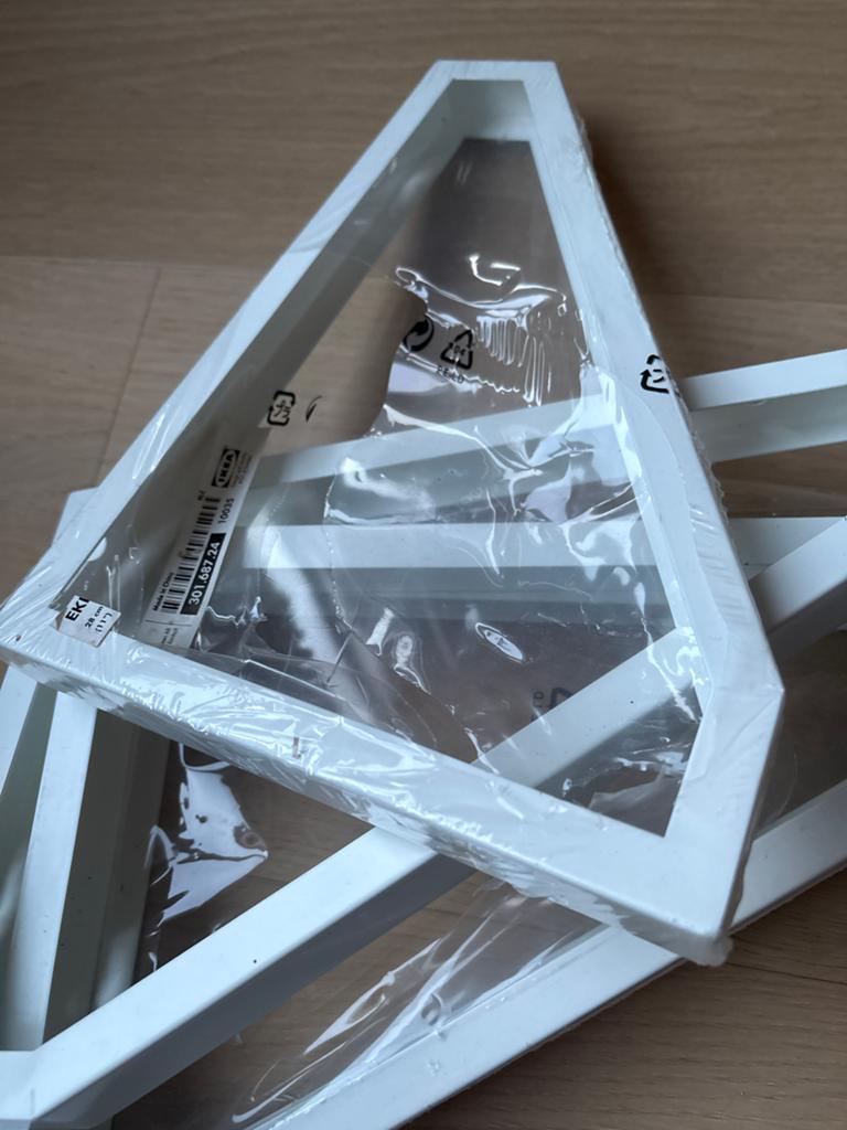 Ikea EKBY zwevende plank dragers nieuw in verpakking, Ophalen of Verzenden, Nieuw