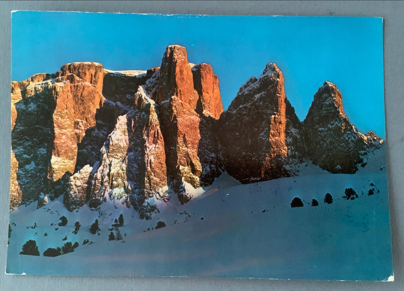 Dolomieten - Passo Sella, Italië, Verzenden, 1960 tot 1980, Gelopen, Overig Europa