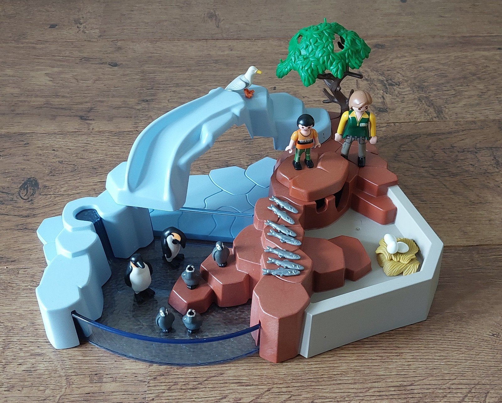 Playmobil dierentuin pinguïn kolonie, Ophalen of Verzenden, Zo goed als nieuw
