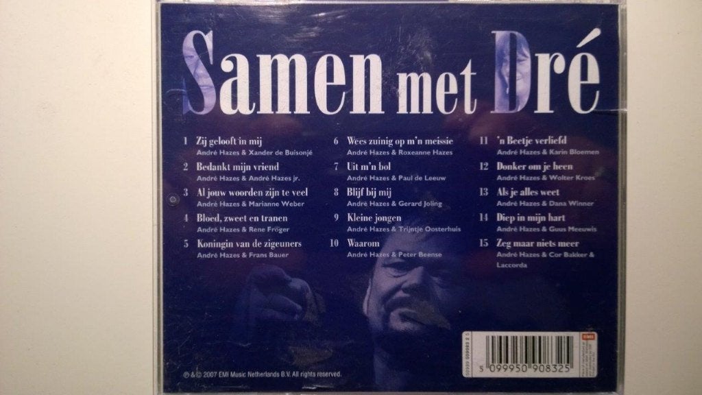 André Hazes - Samen Met Dré, Ophalen of Verzenden, Zo goed als nieuw, Levenslied of Smartlap, Album