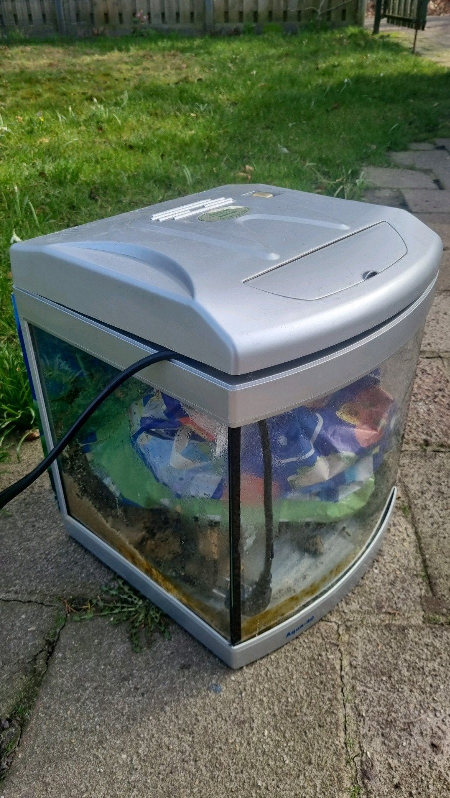 Prachtig aquarium! Kleiner formaat maar toch flink volume!, Inclusief deksel, Overige merken, Ophalen of Verzenden, Zo goed als nieuw