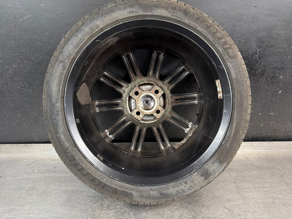 Velgen set + banden Daihatsu Materia (205-45-R17), Gebruikt, Banden en Velgen, 17 inch, All Season
