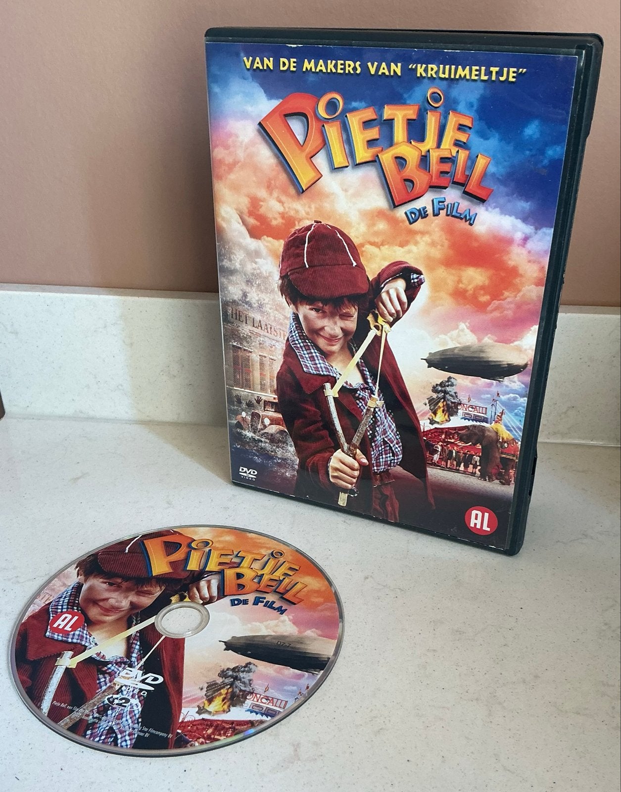 Pietje Bell De Film DVD - Avontuurlijke Familieklassieker, Gebruikt, Alle leeftijden, Familie, Film