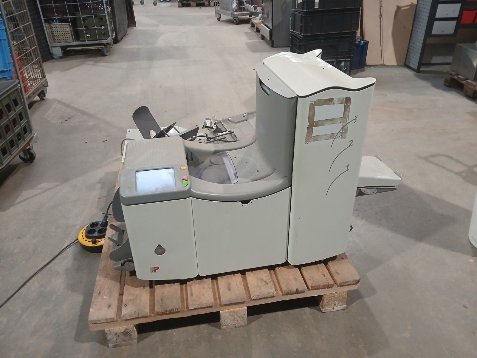 Francotyp Postalia Couverteermachine - Werkend & Compleet, Gebruikt, Onbekend, Ophalen of Verzenden, Francotyp Postalia