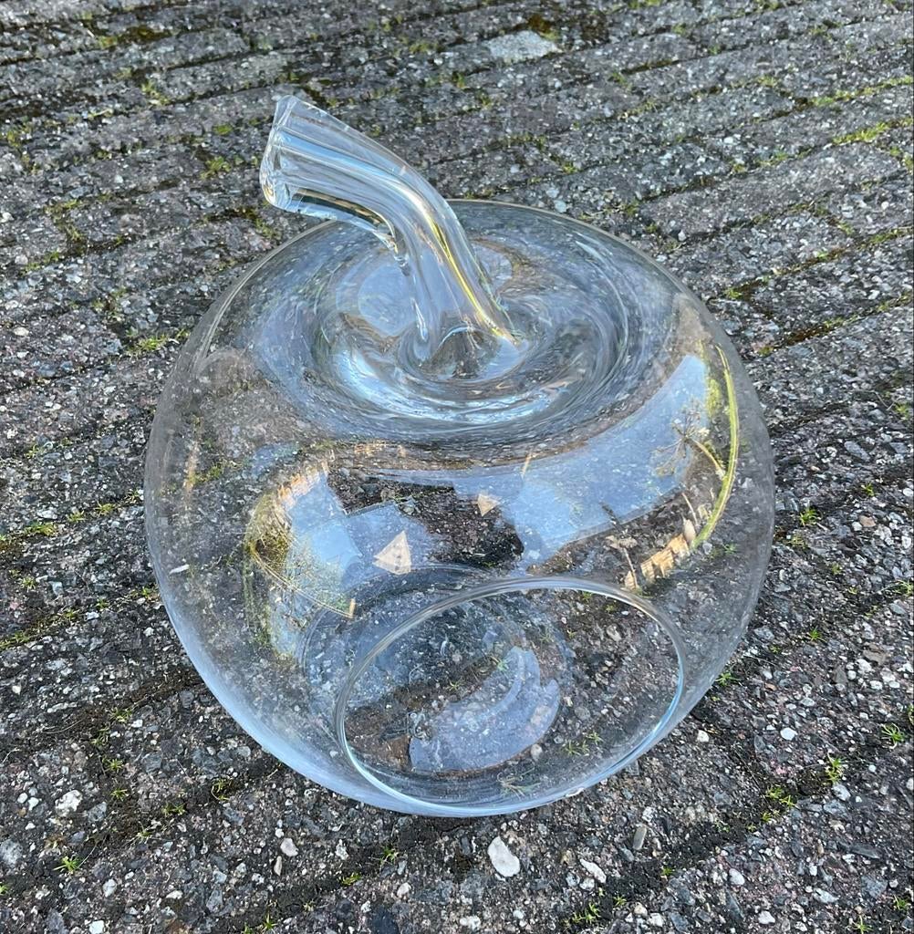 Glazen appel decoratie - Terrarium of vaas, Ophalen