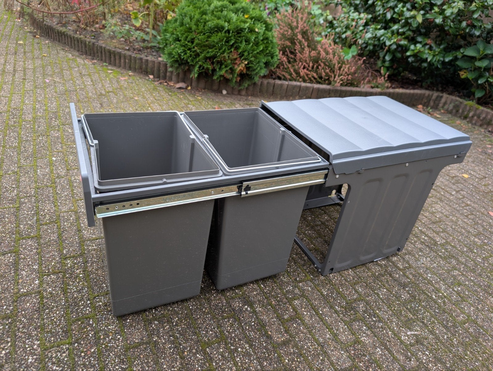 Wesco Inbouw Afvalemmer - Dubbele Prullenbak, Kunststof, Ophalen of Verzenden, 5 – 50, 20 tot 30 liter