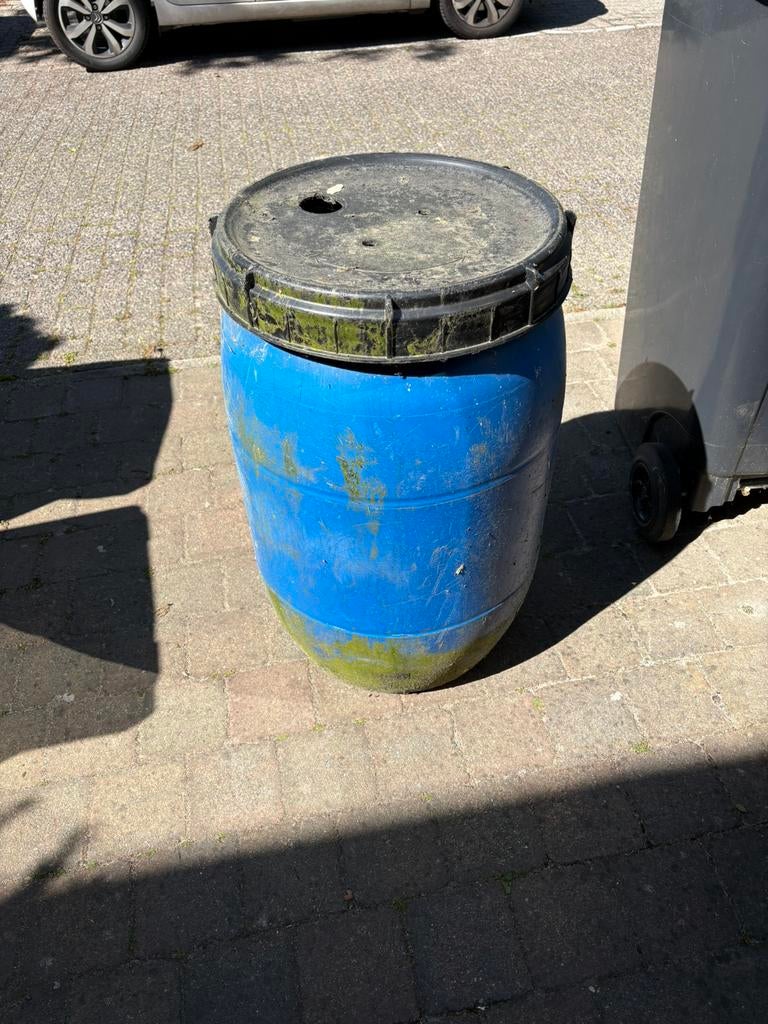 Gratis regenton, 150 liter of meer, Ophalen, Gebruikt
