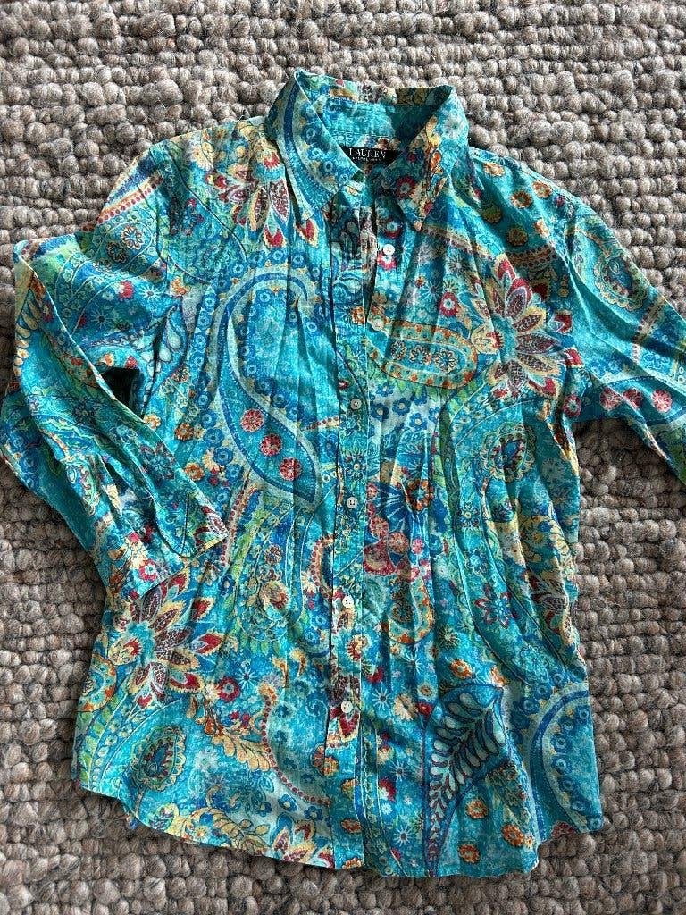 nieuwstaat LAUREN by Ralph Lauren maat XS blouse, Overige kleuren, Ophalen of Verzenden, Zo goed als nieuw, Ralph Lauren