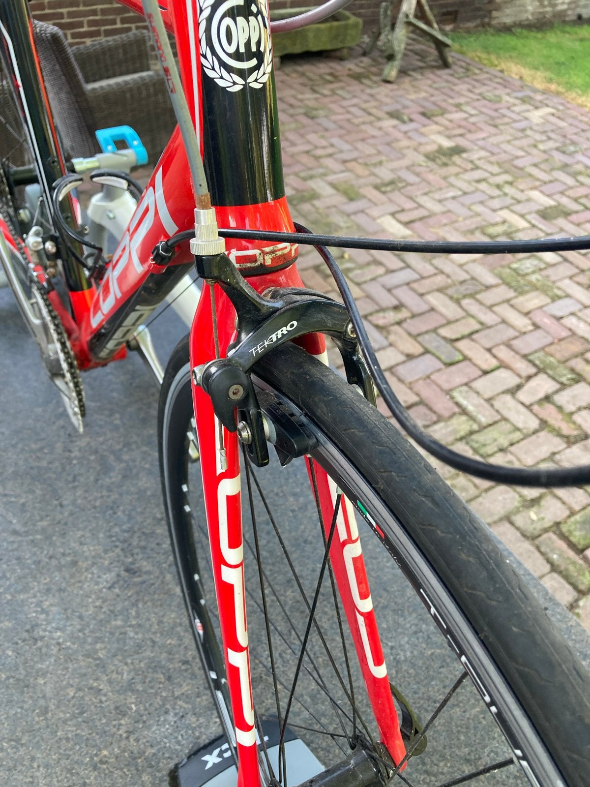 Tacx Flow Smart Trainer incl racefiets, 28 inch, Gebruikt, Aluminium, Meer dan 20 versnellingen