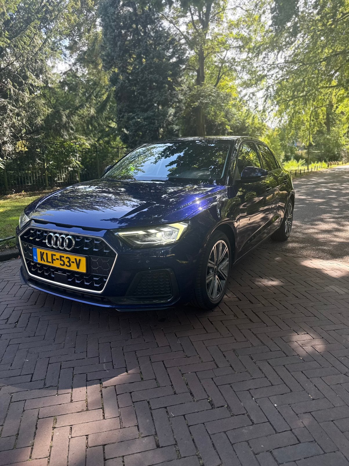 Audi A1 30 Tfsi 110pk S Tronic 2022 sportback, Auto's, Audi, Stof, A1, Euro 6, Blauw
