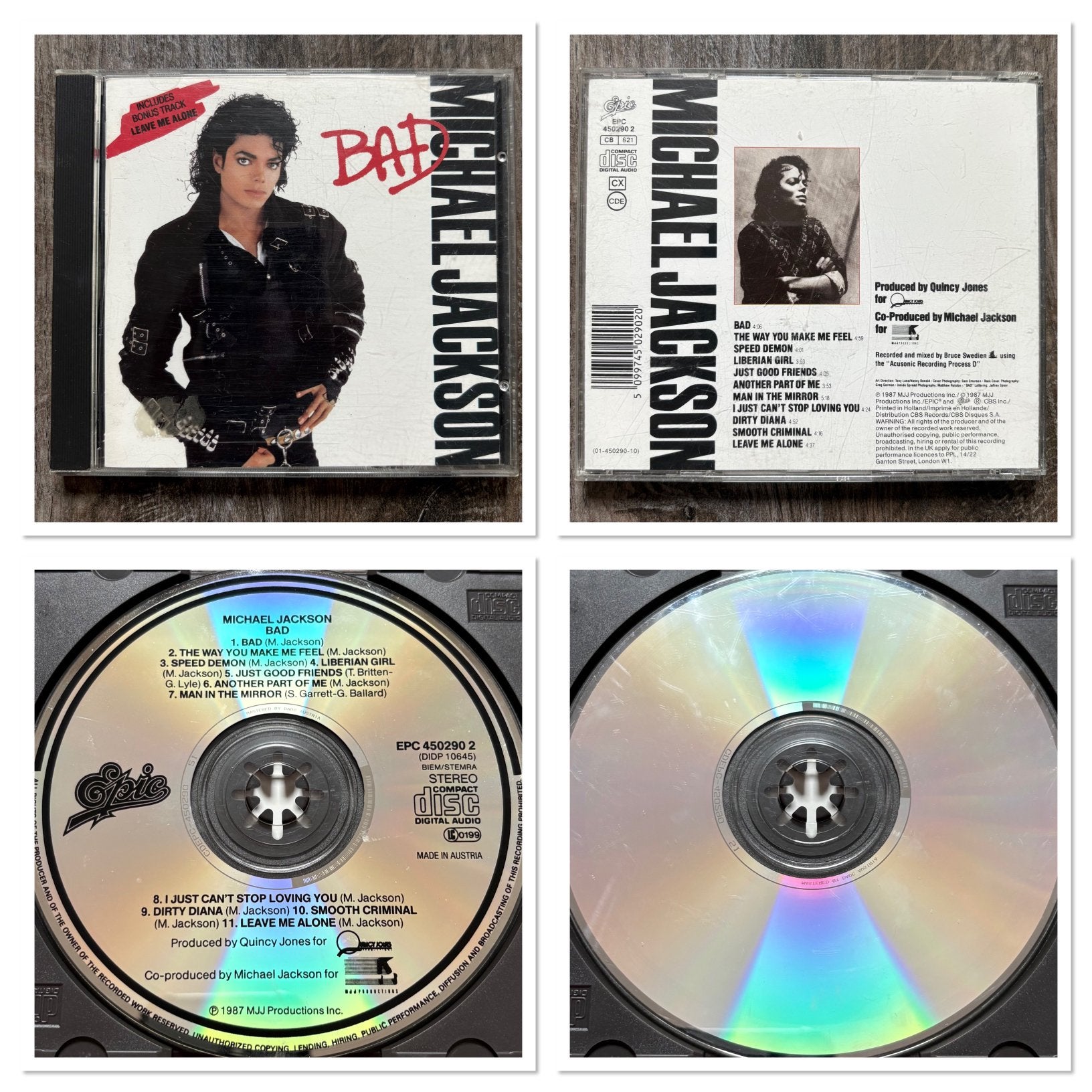 Michael Jackson: Bad, Ophalen of Verzenden