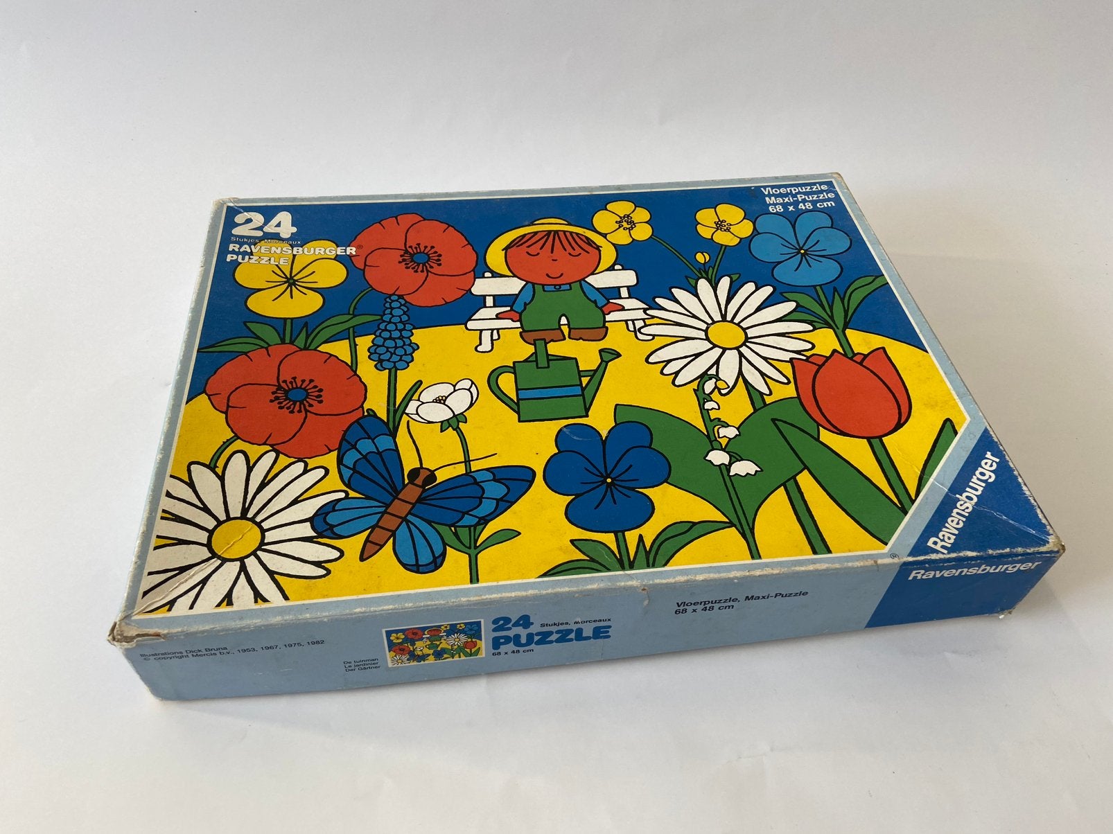 Grote vloerpuzzel van Ravensburger Nijntje Dick Bruna, Ophalen of Verzenden, Meer dan 50 stukjes, Gebruikt, 2 tot 4 jaar