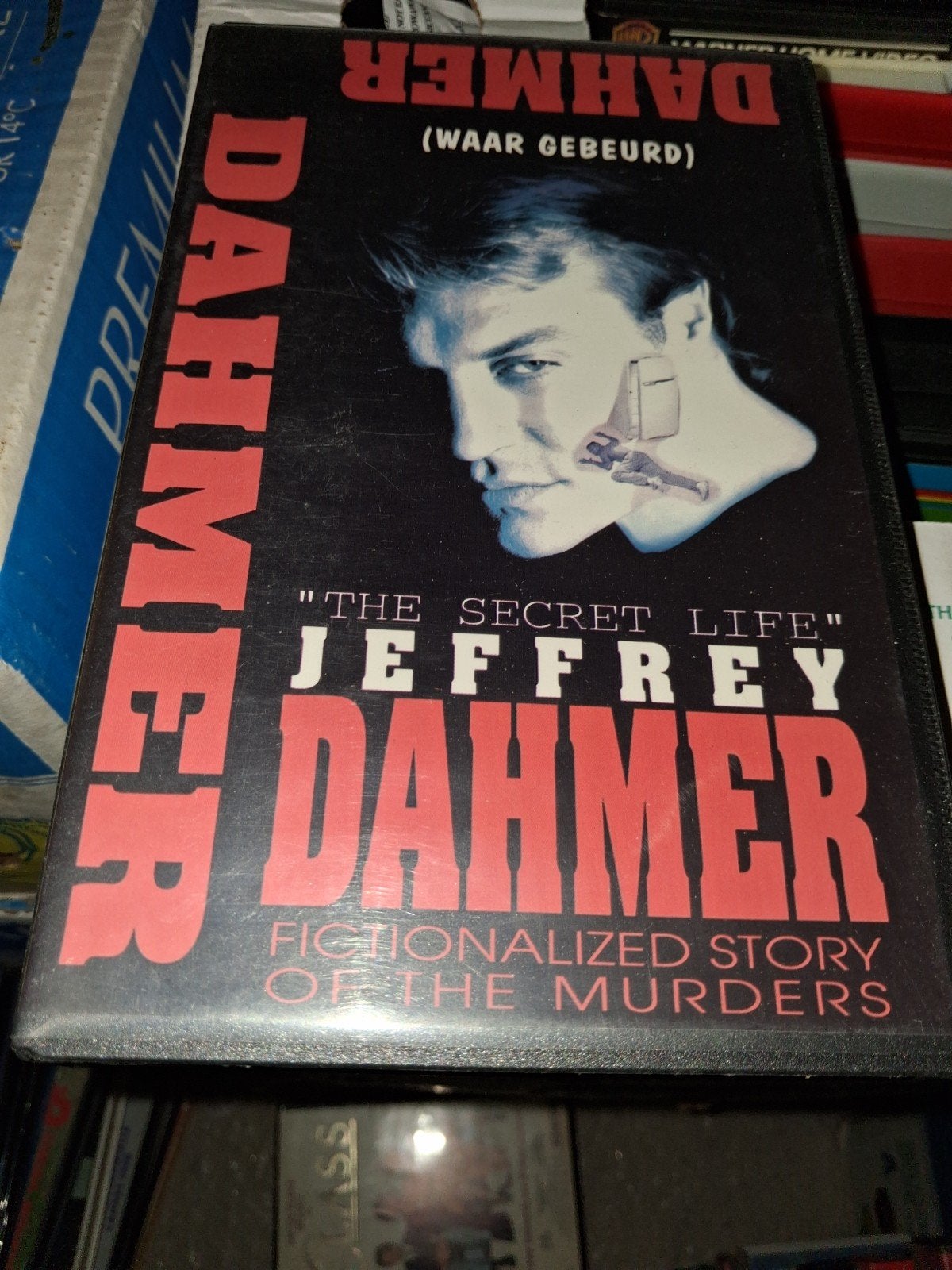 Vhs ex-rental  - Jeffrey Dahmer, Vanaf 16 jaar, Ophalen of Verzenden, Gebruikt, Horror