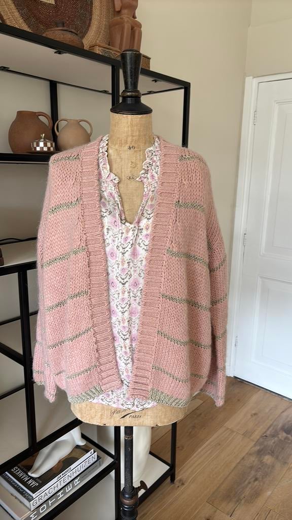 SUMMUM Woman vest grof gebreid stoer M zgan, Kleding | Dames, Ophalen of Verzenden, Zo goed als nieuw, Maat 38/40 (M), Overige kleuren