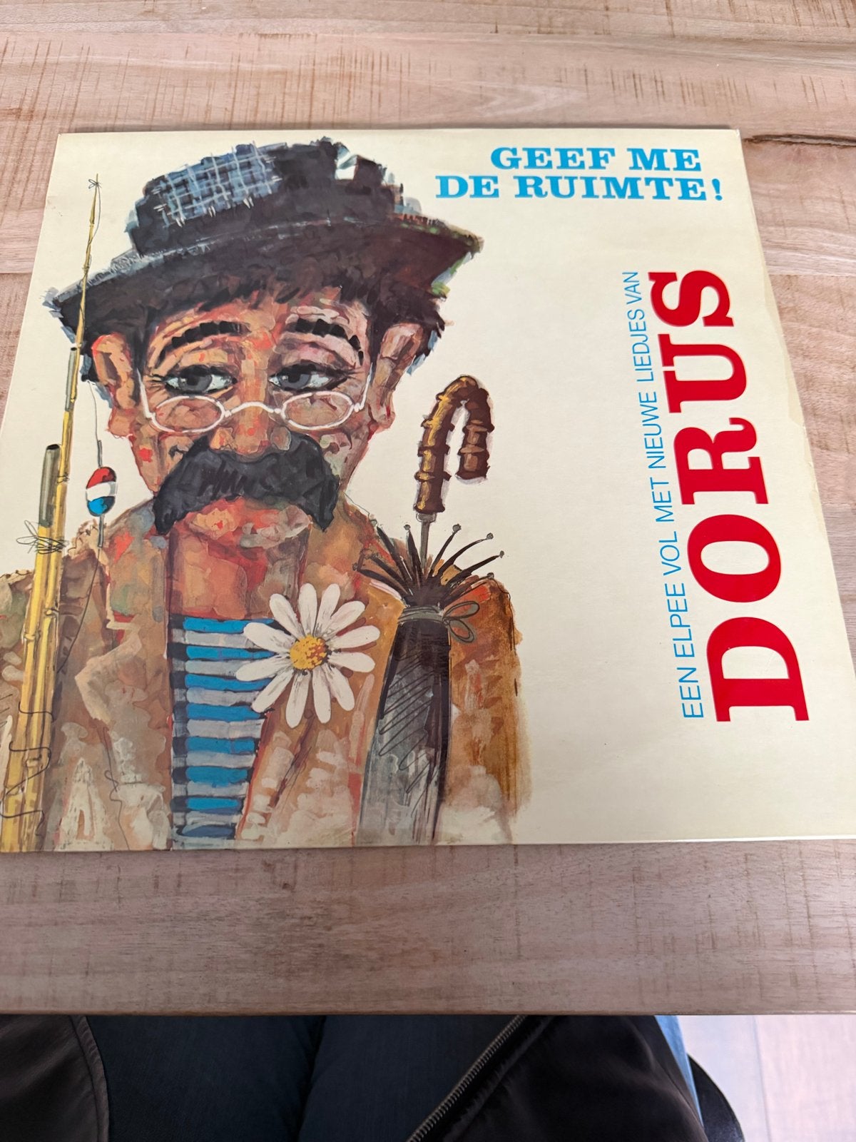 Dorus - Geef Me De Ruimte! LP (1967) - Levenslied, Cd's en Dvd's, Ophalen, LP, Gebruikt, Originele persing