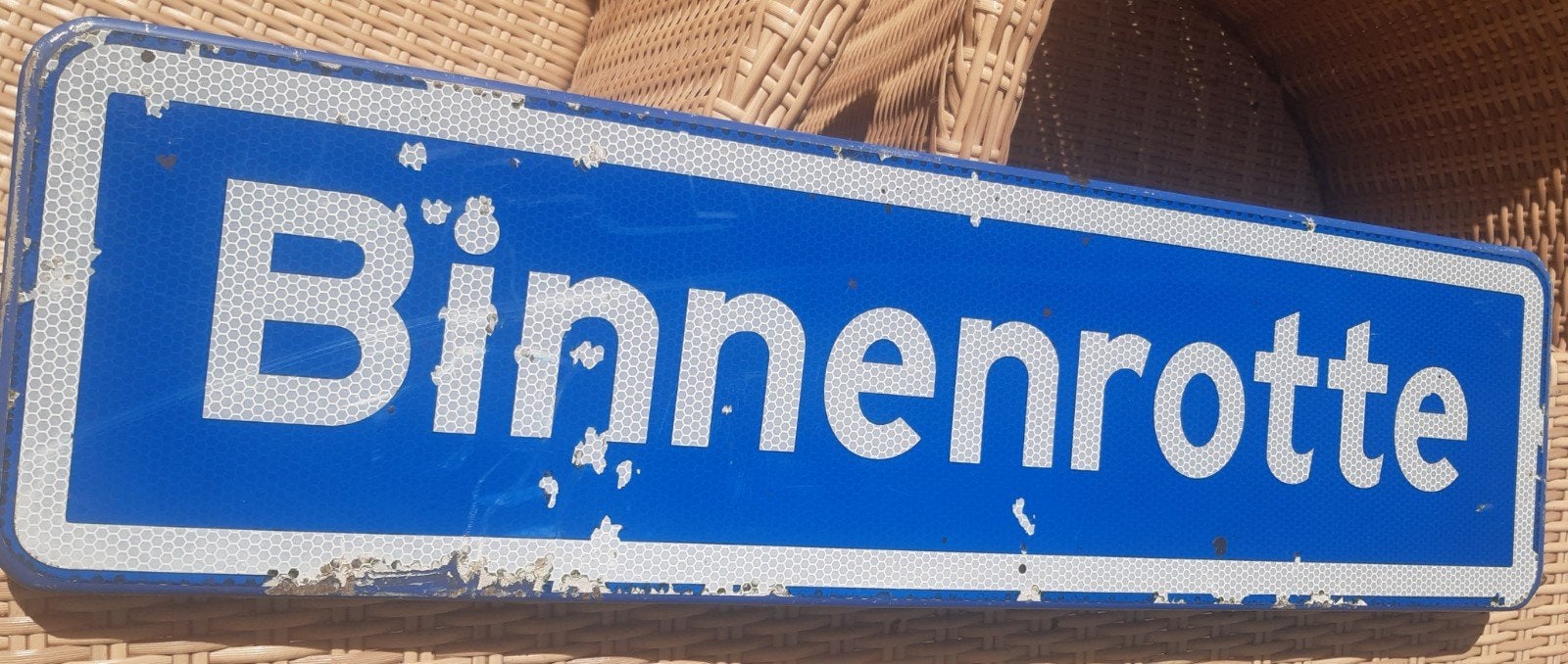 Naambord, Ophalen of Verzenden, Overige typen, Minder dan 2 meter