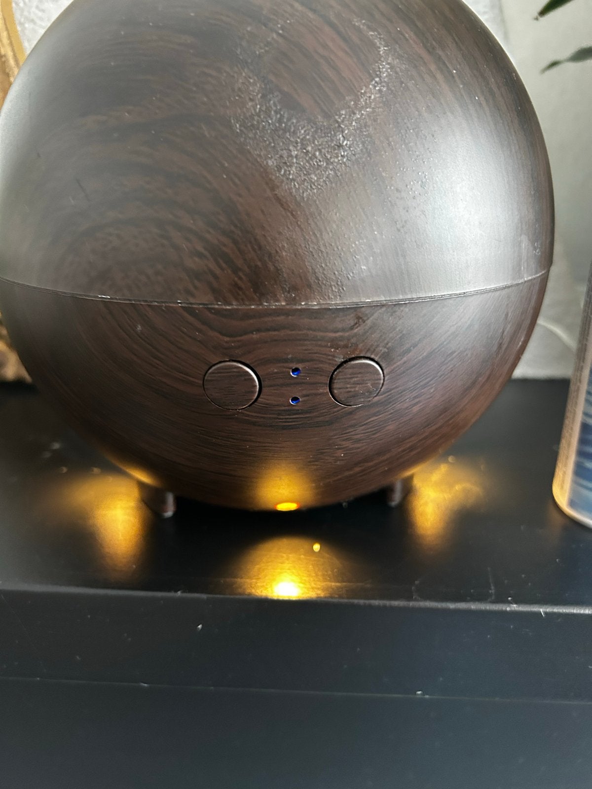 Lotus diffuser - Aroma vernevelaar met sfeerverlichting, Ophalen of Verzenden, Gebruikt