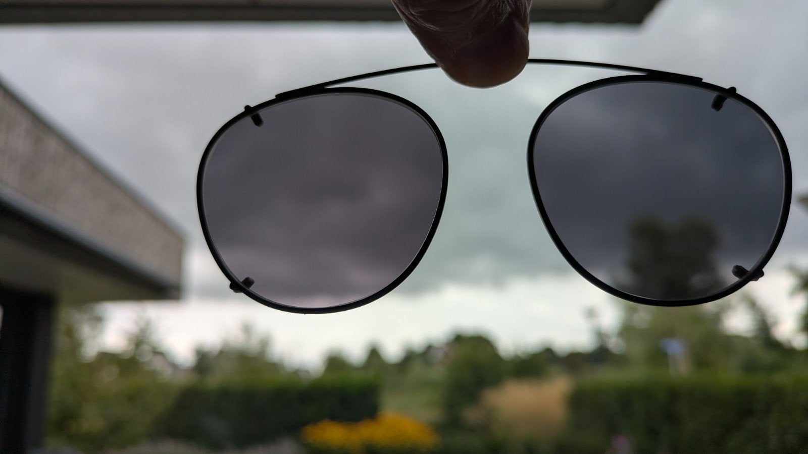 neil clip-on zonnebril van Ace and Tate bijna Nieuw, Overige merken, Zonnebril, Zwart, Ophalen of Verzenden