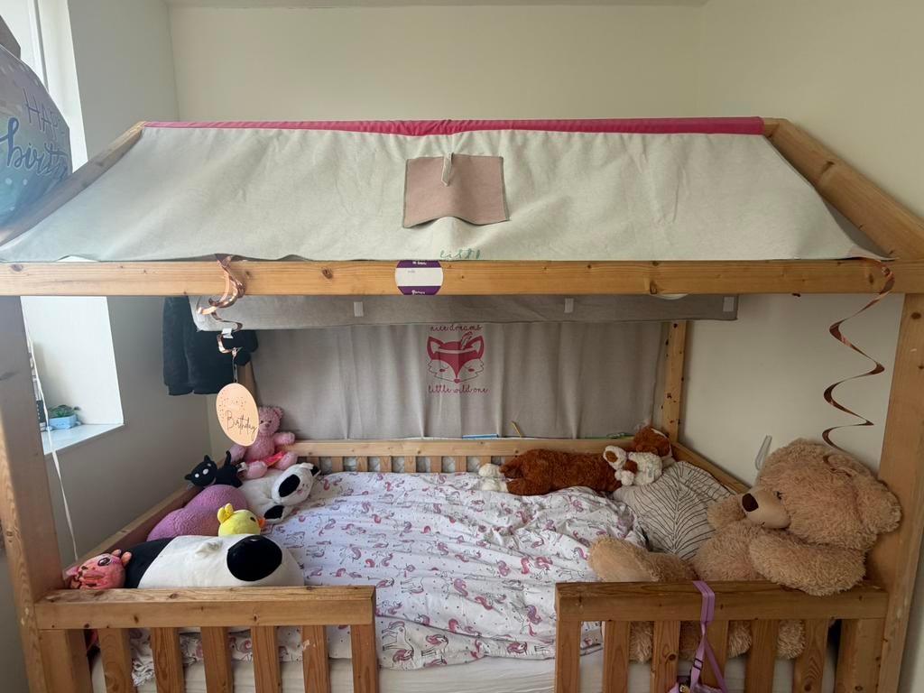 Superleuk tipibed!, Ophalen, Gebruikt, 180 cm of meer, 85 tot 100 cm