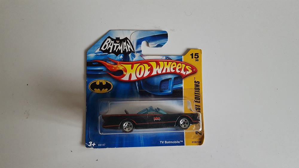 TV Batmobile - Batman/Hotwheels 2007 First Edition, Ophalen of Verzenden, Zo goed als nieuw