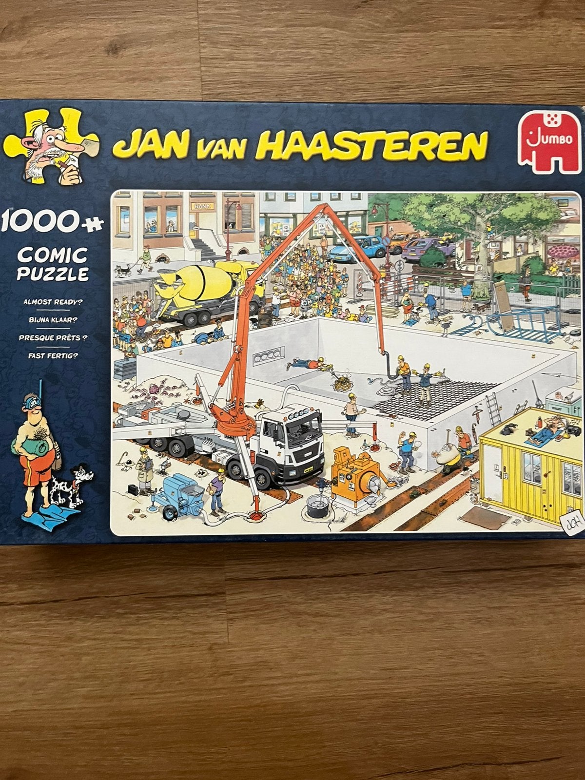 Jan van Haasteren, Ophalen, 500 t/m 1500 stukjes, Zo goed als nieuw