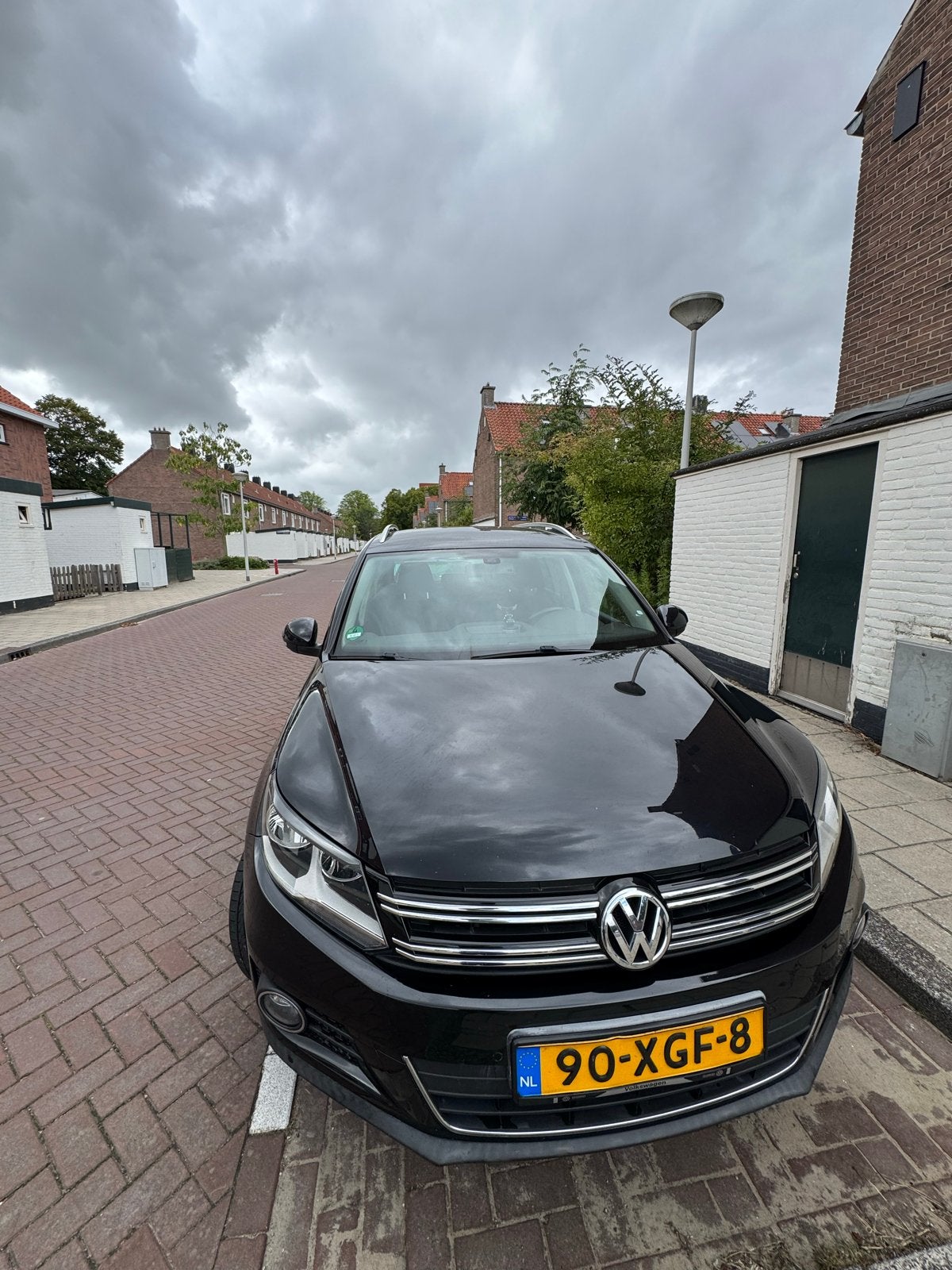 Volkswagen Tiguan 1.4 TSI 90KW BMT 2012 Zwart, Auto's, Voorwielaandrijving, 15 km/l, 4 cilinders, Origineel Nederlands