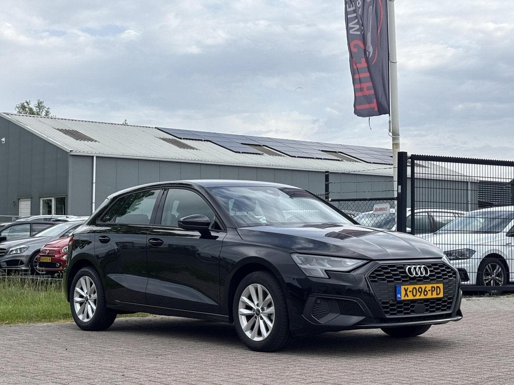 Audi A3 Sportback 30 TFSI Pro Line acc apple carplay, Auto's, Audi, Gebruikt, Zwart, Origineel Nederlands, Bedrijf