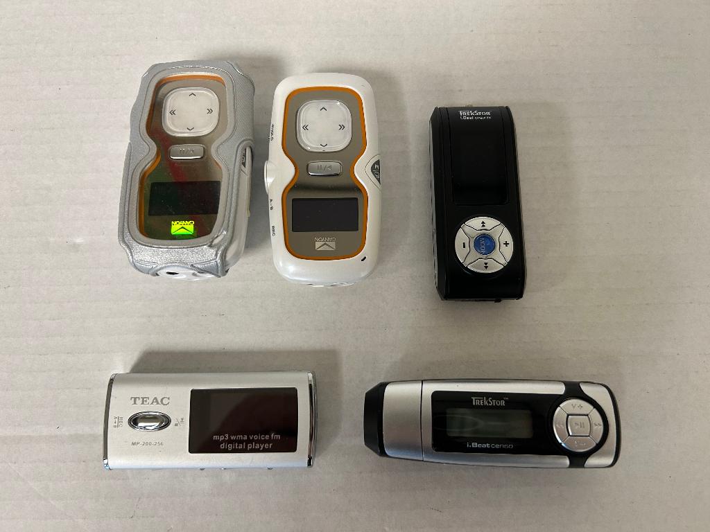 5 Retro MP3-spelers – Teac, Trekstor & Canyon, Verzenden, Gebruikt, Overige merken, Minder dan 2 GB